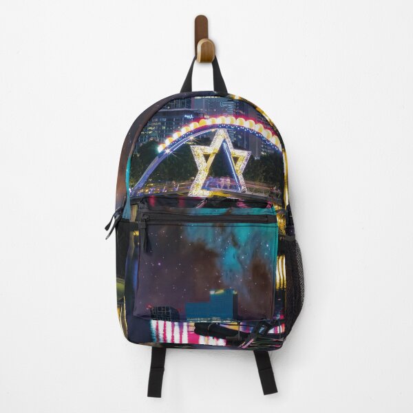 Item preview, Melbourne Skyline – Colorful Night on the Yarra River designed and sold by Mauswohn.