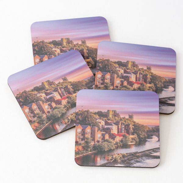 Item preview, Durham Skyline – Historic castle at a magical sunset designed and sold by Mauswohn.