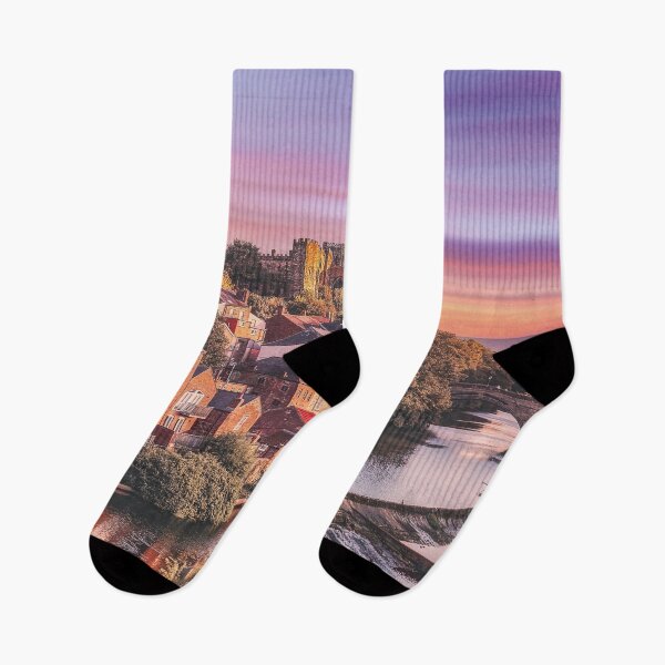 Item preview, Durham Skyline – Historic castle at a magical sunset designed and sold by Mauswohn.