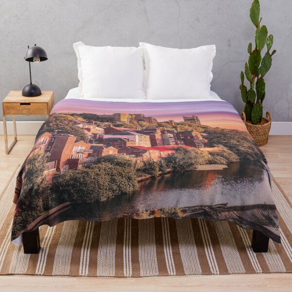 Item preview, Durham Skyline – Historic castle at a magical sunset designed and sold by Mauswohn.
