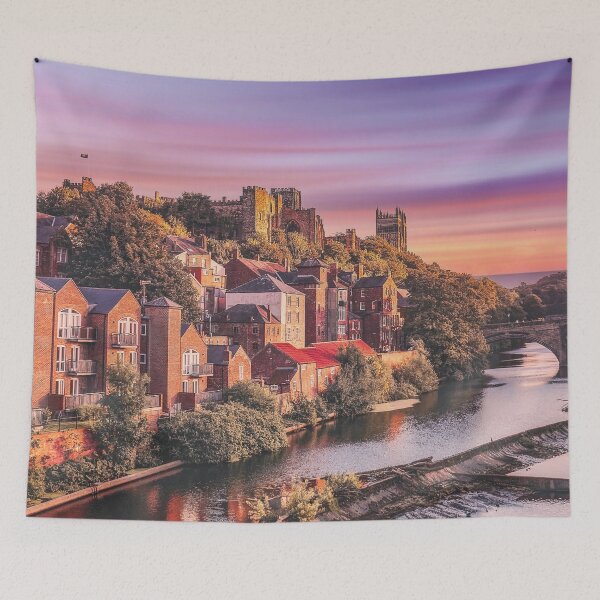 Item preview, Durham Skyline – Historic castle at a magical sunset designed and sold by Mauswohn.