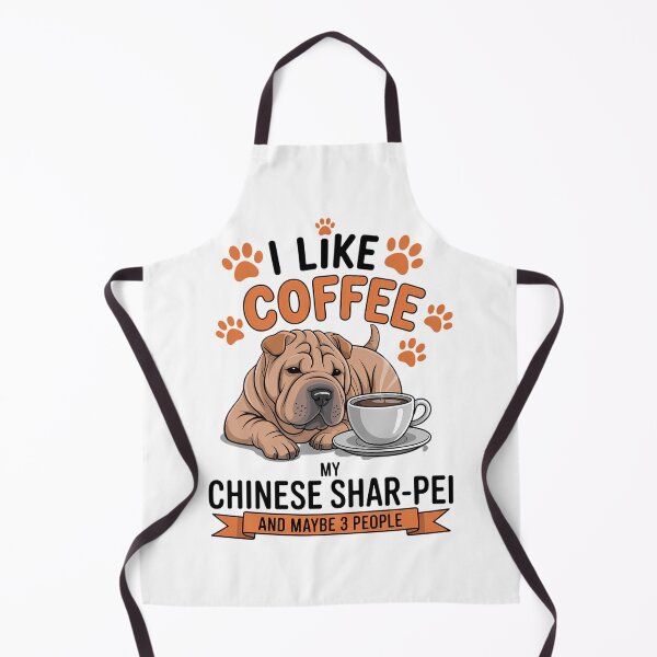 Item preview, Chinese Shar-Pei Dog Breed I like coffee my Chinese Shar-Pei designed and sold by sterabamineh.