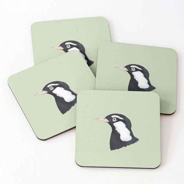 Item preview, Magpie-lark designed and sold by Hannah Fairbairn Art (AngusAid).