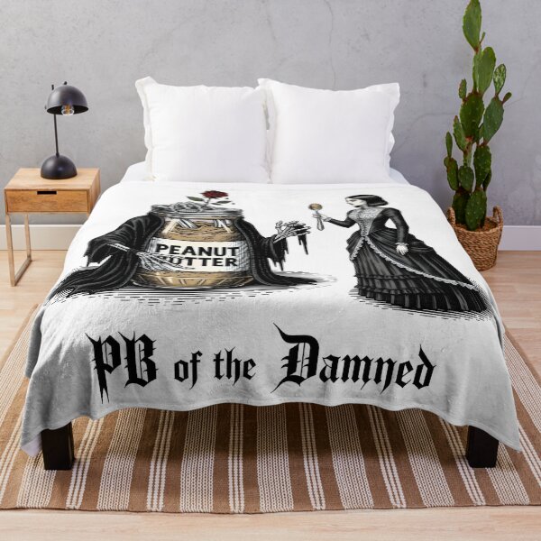 Item preview, PB Of The Damned Peanut Butter – Gothic Victorian Dark Humor Food Pun Gift Design designed and sold by Luminari Creations.