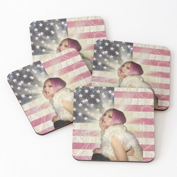 Item preview, Adela Jergova American Cigarette Flag Poster Tapestry designed and sold by smelstefer.