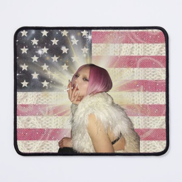 Item preview, Adela Jergova American Cigarette Flag Poster Tapestry designed and sold by smelstefer.