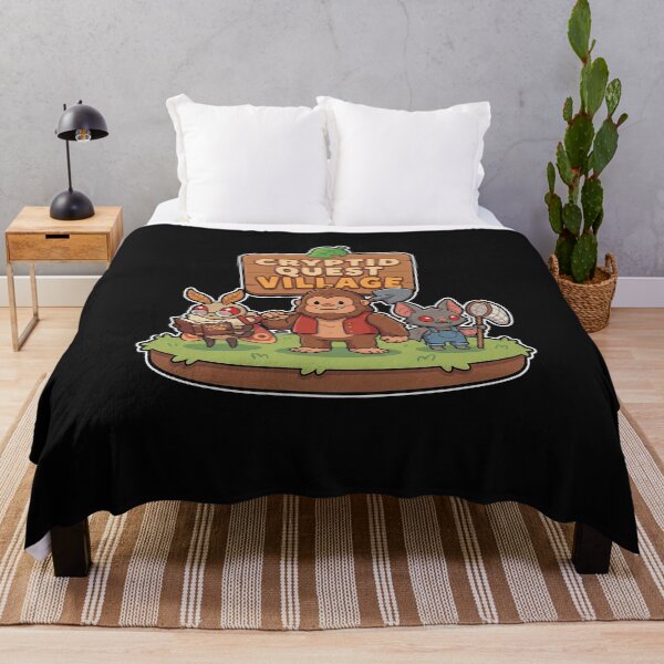 Item preview, Cute Cryptid Quest Village - Kawaii Sasquatch and Mothman Folklore Aesthetic designed and sold by AdyKurniawan.