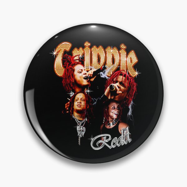 Item preview, Trippie Redd Red Hair Hip Hop Portrait designed and sold by pricanprice.
