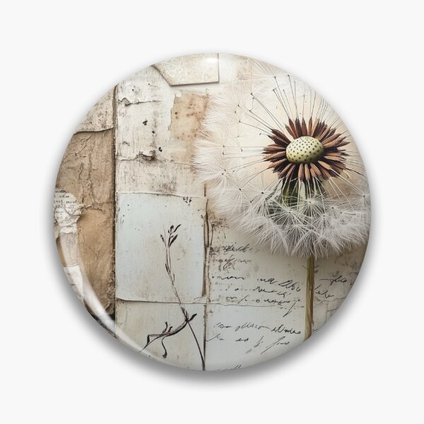 Item preview, Distressed Dandelion Abstract 2 designed and sold by simplydesignart.