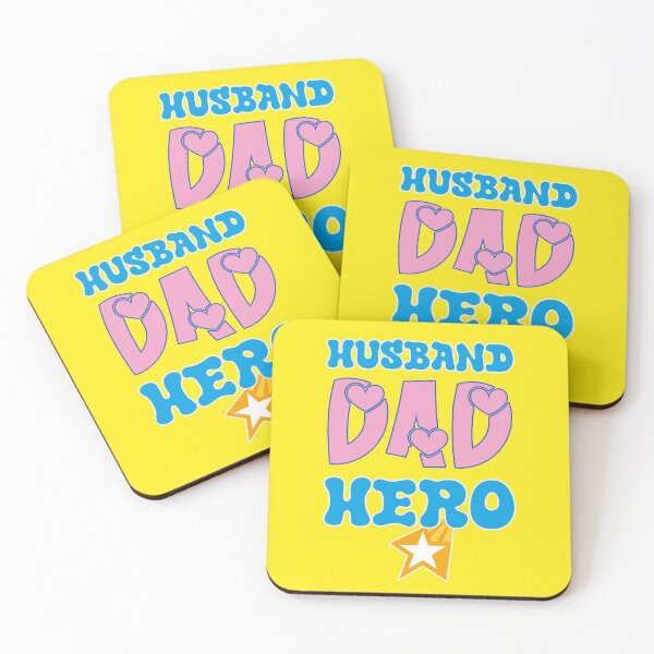 Item preview, Husband Dad Hero – Retro Father's Day Statement Design designed and sold by Mauswohn.