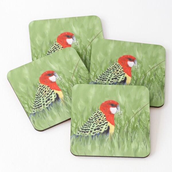 Item preview, Eastern Rosella designed and sold by Hannah Fairbairn Art (AngusAid).