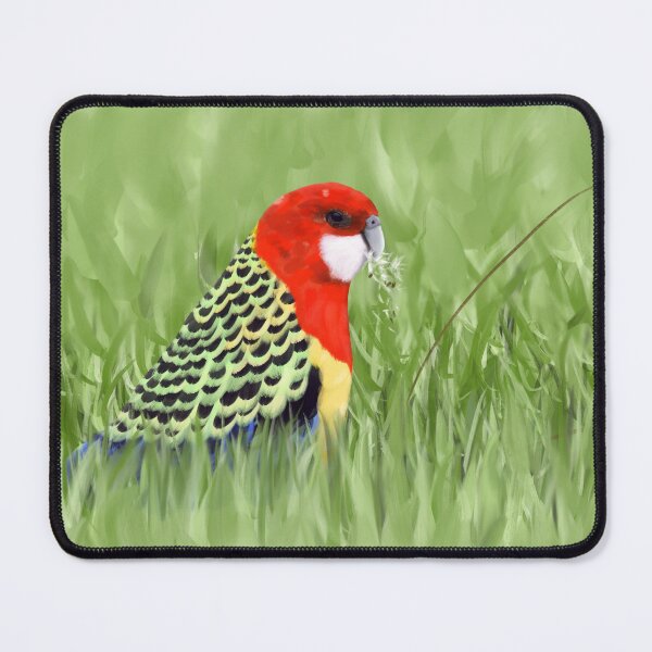 Item preview, Eastern Rosella designed and sold by Hannah Fairbairn Art (AngusAid).