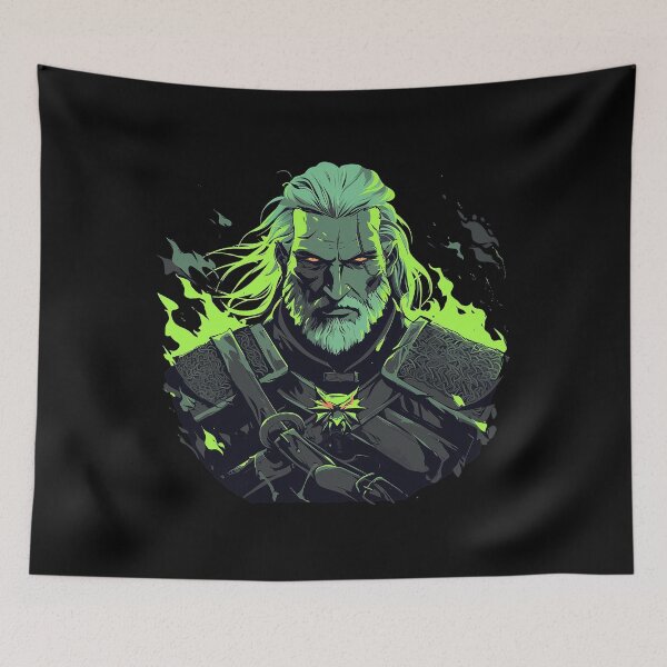 Item preview, Witcher Fantasy Warrior Cinematic Landscape designed and sold by oellisabaei.