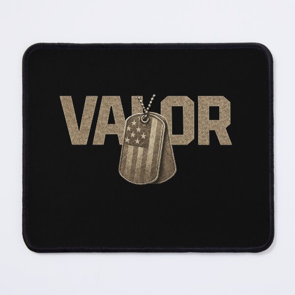 Item preview, VALOR Military Dog Tags Design designed and sold by Callsign 84.