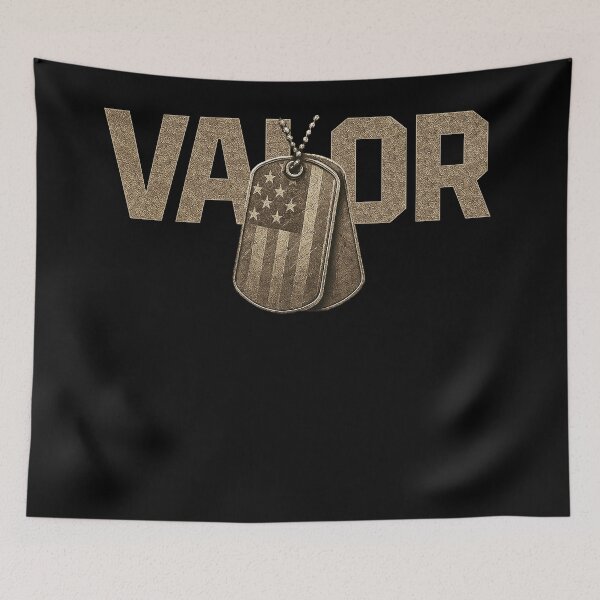 Item preview, VALOR Military Dog Tags Design designed and sold by Callsign 84.