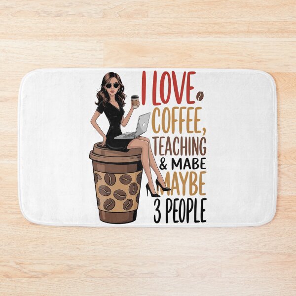 Item preview, Coffee teach repeat brown flower tumbler for caffeine lovers designed and sold by sterabamineh.