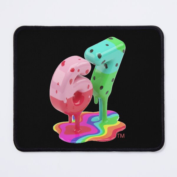 Item preview, 67 Meme Drippy Vaporwave Aesthetic - Six Seven Brainrot designed and sold by SloganSavvy.