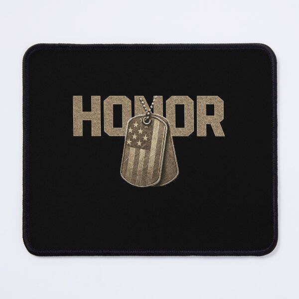 Item preview, HONOR Military Dog Tags Design designed and sold by Callsign 84.