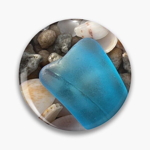 Item preview, Aqua blue seaglass  designed and sold by Jums-Med.