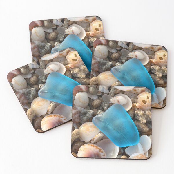 Item preview, Aqua blue seaglass  designed and sold by Jums-Med.