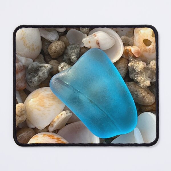 Item preview, Aqua blue seaglass designed and sold by Jums-Med.