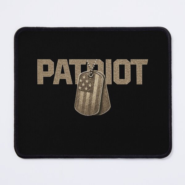Item preview, PATRIOT Military Dog Tags Design designed and sold by Callsign 84.