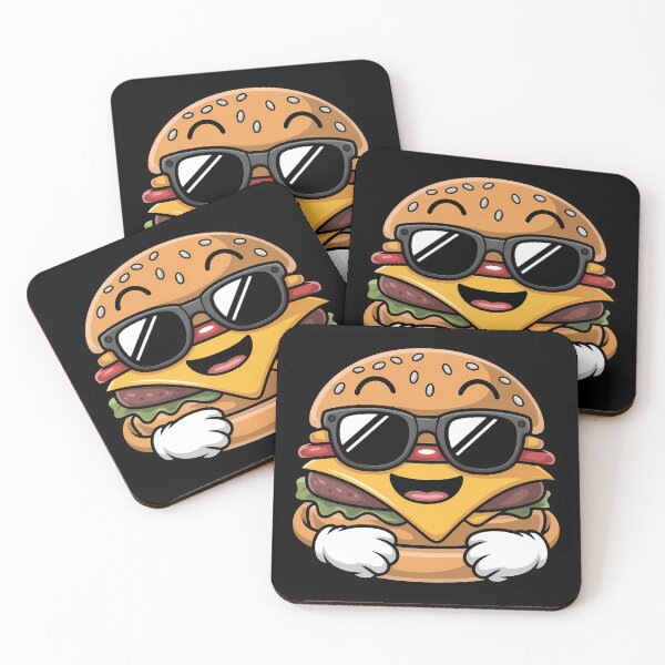 Item preview, Cool Hamburger Cheeseburger with Sunglasses designed and sold by sterabamineh.
