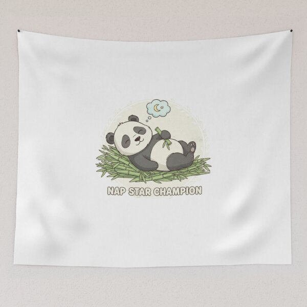 Item preview, Sleepy Panda Nap Champion designed and sold by SubtleSignals.