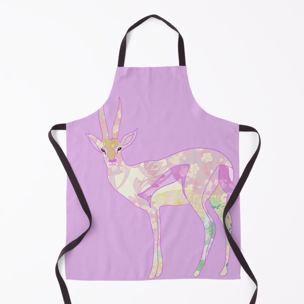 Item preview, Pastel floral gazelle designed and sold by Herami.