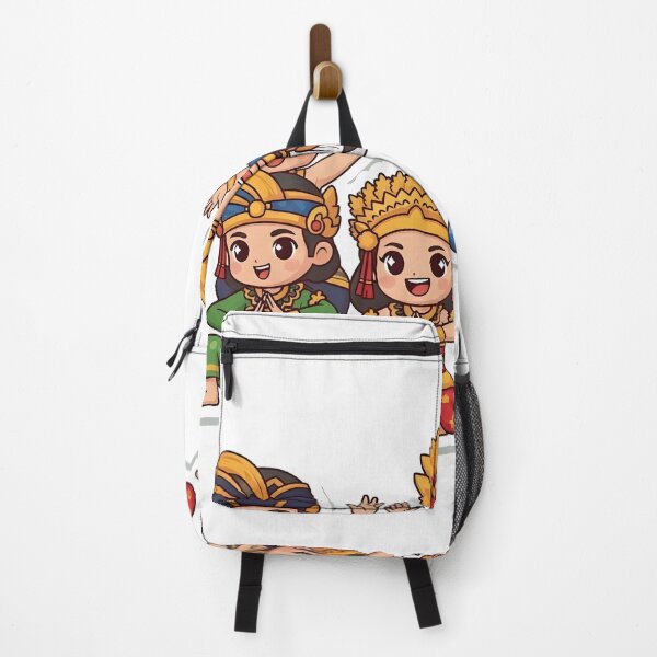 Item preview, Cute Chibi Dancers Performing Kecak Dance designed and sold by DarezSc.