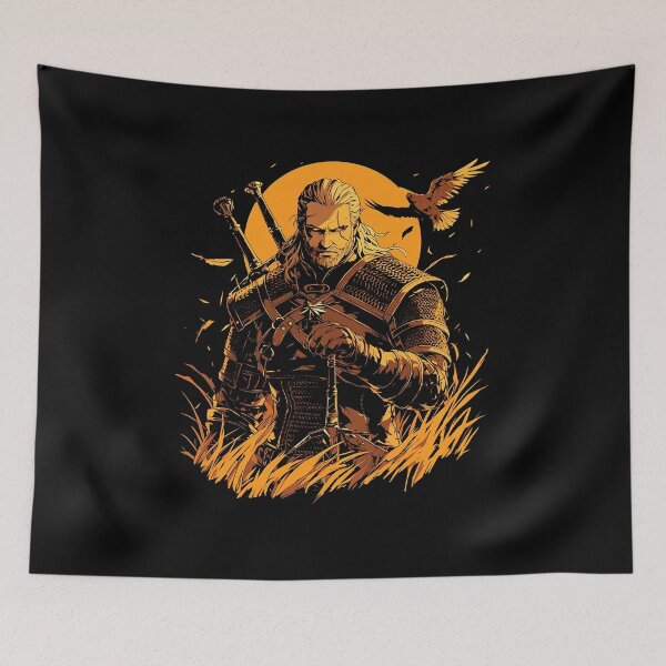 Item preview, Witcher Gritty Fantasy Monster Hunter designed and sold by oellisabaei.