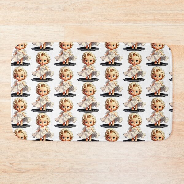 Item preview, Marilyn Monroe Chibi – Iconic White Dress Edition designed and sold by Hen-C-Art.