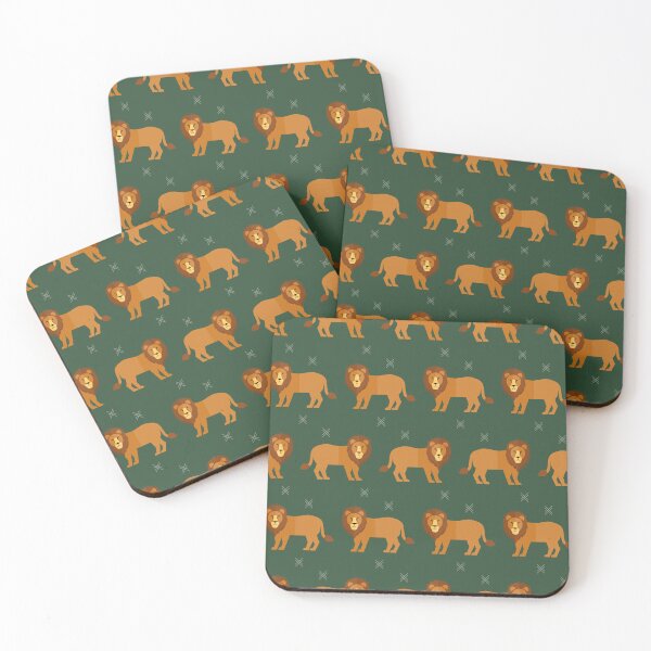 Item preview, Lions on green designed and sold by reneesillus.