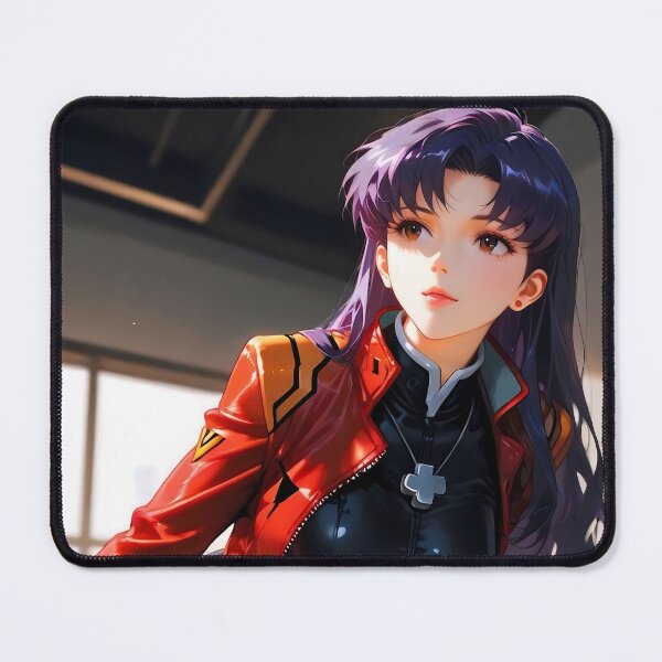 Item preview, Misato Katsuragi Neon Genesis Evangelion Casual Pose Day Anime Girl Waifu designed and sold by Tokyonomad.