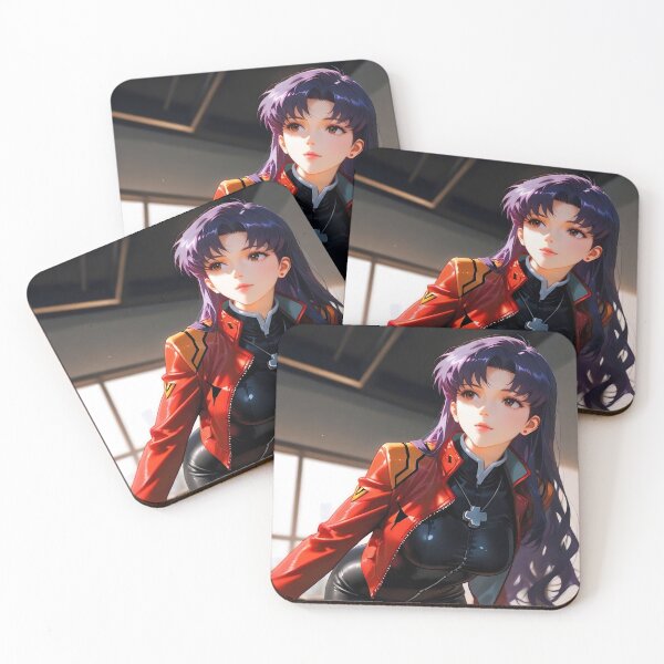 Item preview, Misato Katsuragi Neon Genesis Evangelion Casual Pose Day Anime Girl Waifu designed and sold by Tokyonomad.