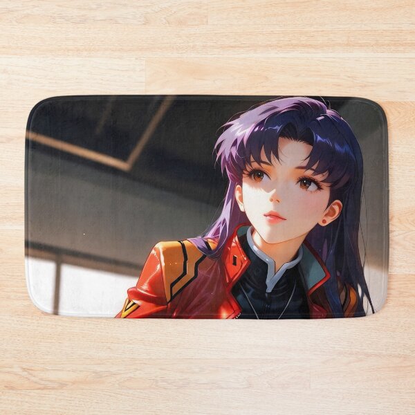 Item preview, Misato Katsuragi Neon Genesis Evangelion Casual Pose Day Anime Girl Waifu designed and sold by Tokyonomad.