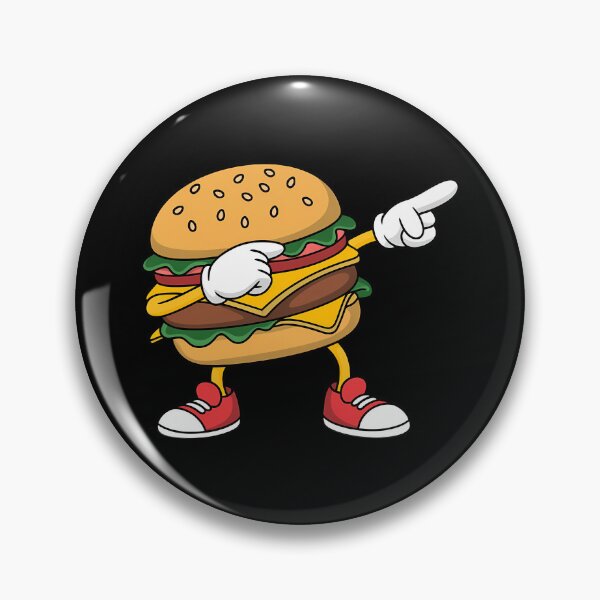 Item preview, Dabbing Hamburger Fast Food Lover Cheeseburger Dab Dance designed and sold by sterabamineh.