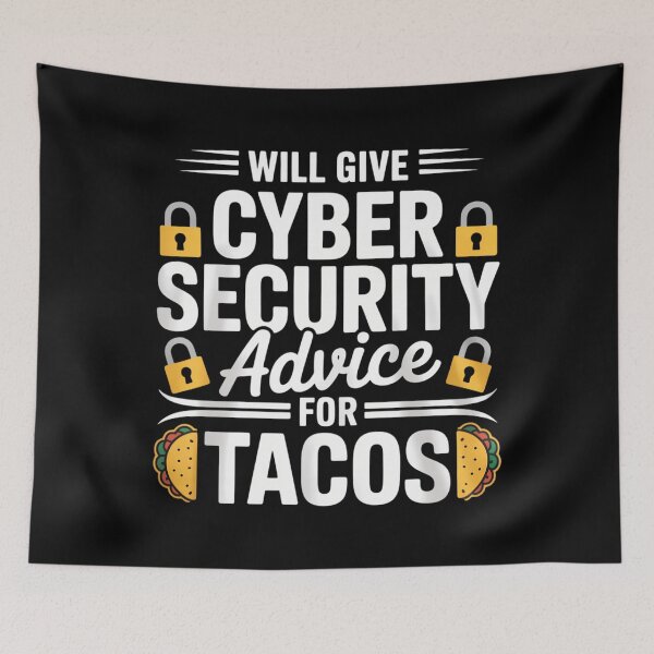 Item preview, Cybersecurity Funny Taco Computer Professional Engineer designed and sold by sterabamineh.