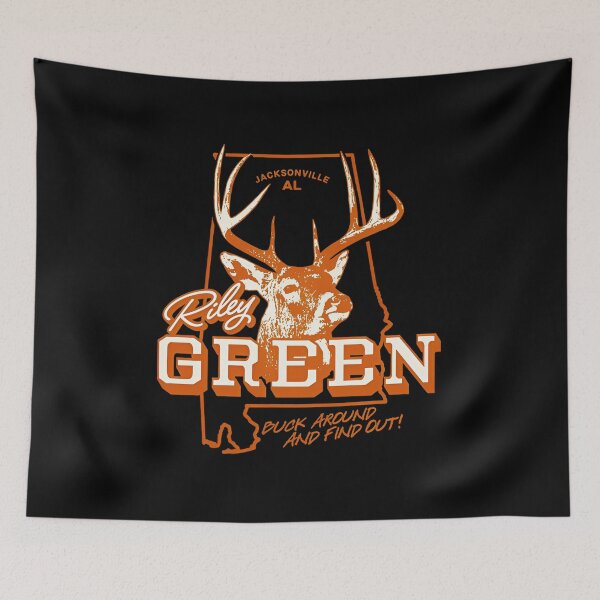 Item preview, Riley Green Deer Head Country Badge designed and sold by gaqiope.