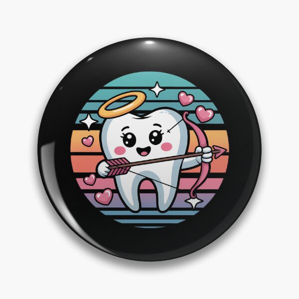 Item preview, Cute ValentineTooth Cupid Dental Dentists Hygienists Funny designed and sold by sterabamineh.
