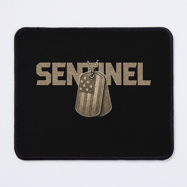 Item preview, SENTINEL Military Dog Tags Design designed and sold by Callsign 84.