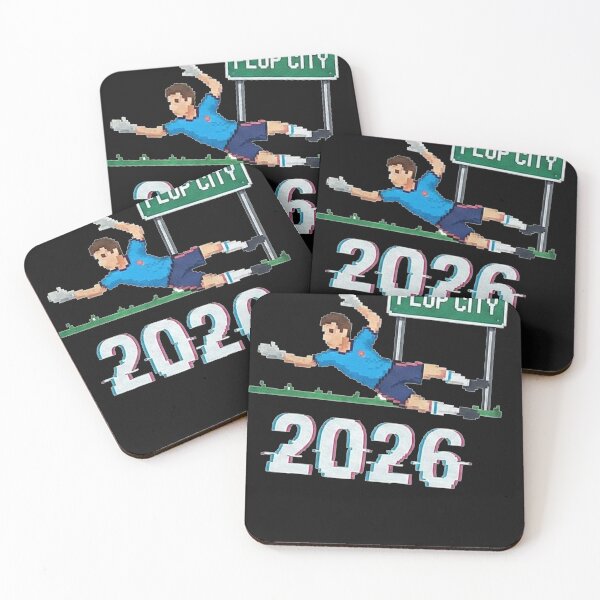 Item preview, Funny Pixel Art Soccer Flop City 2026 Retro Goalkeeper Humor Graphic designed and sold by AdyKurniawan.