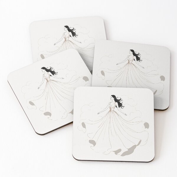 Item preview, Cloud Dancer Bridal Illustration designed and sold by RitaStudio.