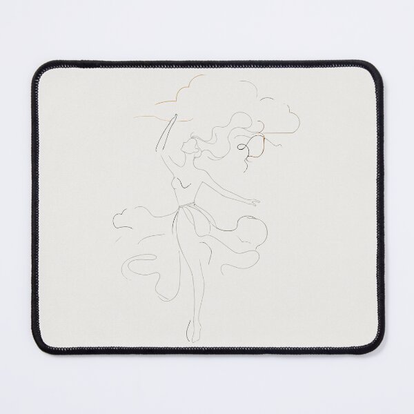 Item preview, Cloud Dancer Ballet Illustration designed and sold by RitaStudio.