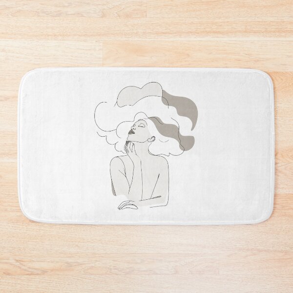 Item preview, Cloud Dancer Hair Flow Illustration designed and sold by RitaStudio.