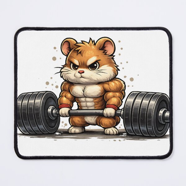 Item preview, Gym Hamster – Small Body, Heavy Weight designed and sold by Fantasy shirt.