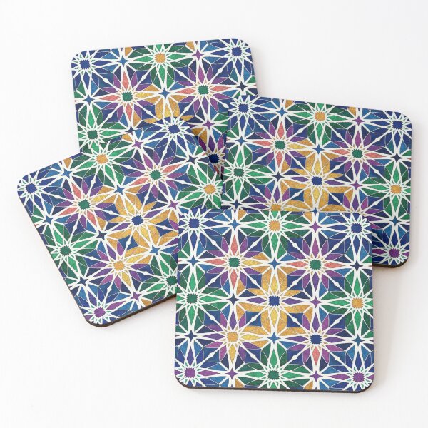 Item preview, Moroccan Zellige Geometric Tile Pattern designed and sold by designwiss.