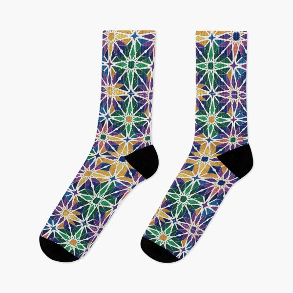 Item preview, Moroccan Zellige Geometric Tile Pattern designed and sold by designwiss.