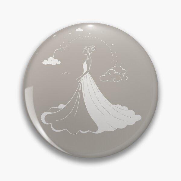 Item preview, Cloud Dancer Bridal Illustration designed and sold by RitaStudio.