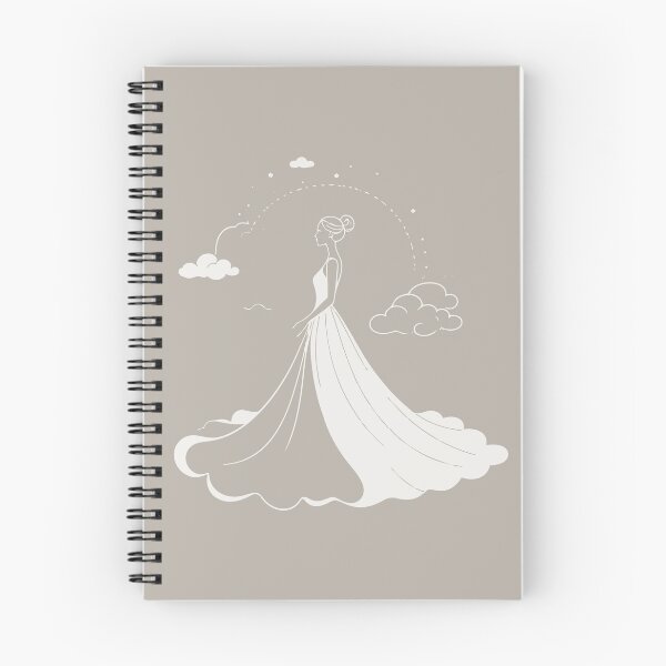 Item preview, Cloud Dancer Bridal Illustration designed and sold by RitaStudio.